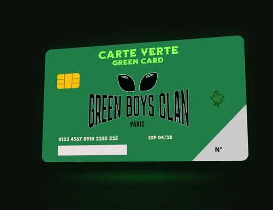 CARTE VERTE - GREEN CARD